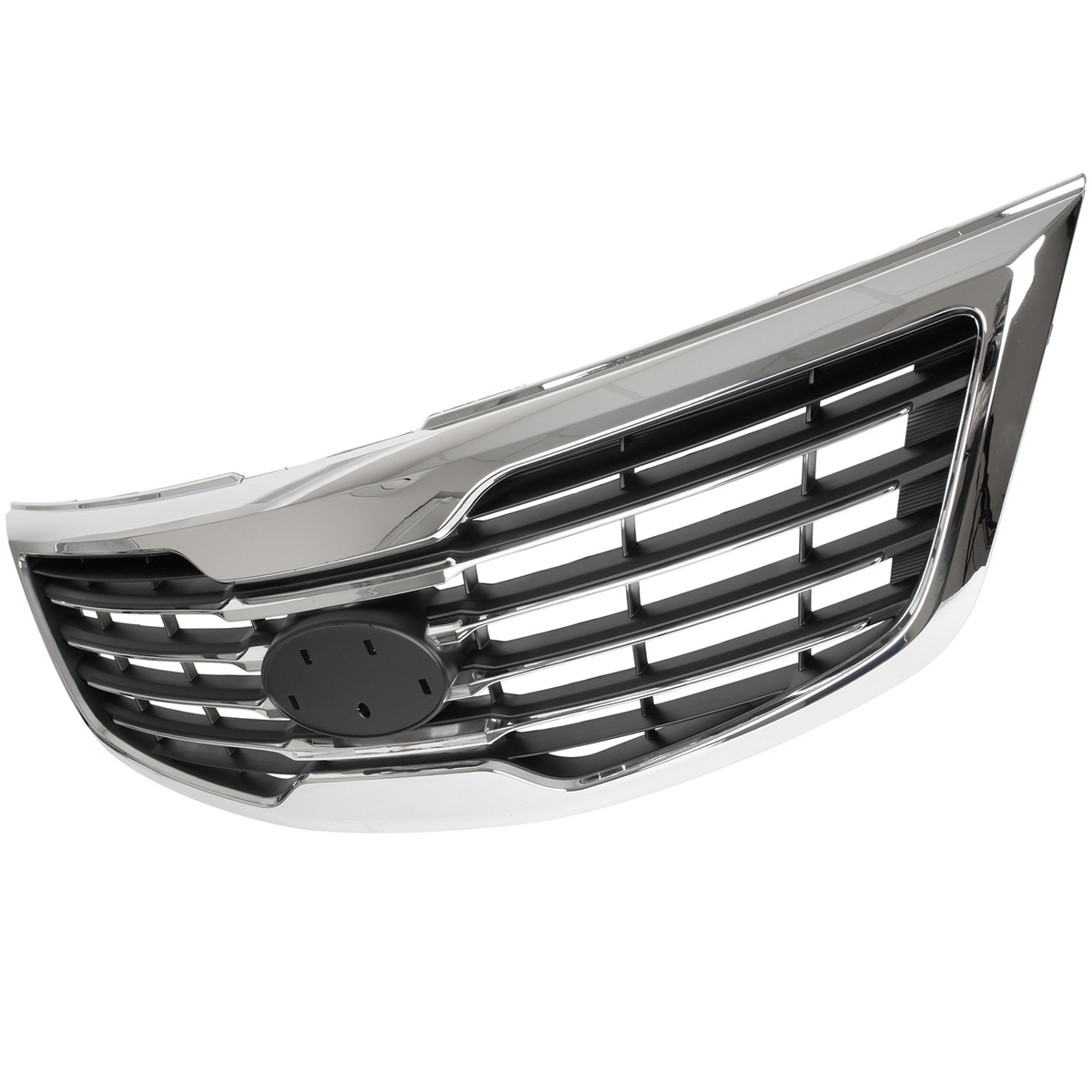 Kia Sportage III 10-15 atrapa między reflektory (grill) CZARNA + CHROM