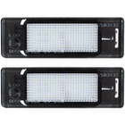 Peugeot 1007 106 II 207 3008 307 308 I 406 407 508 607 807 Expert I II RCZ lampki podświetlenia tablicy rejestracyjnej LED 2 szt. kpl.