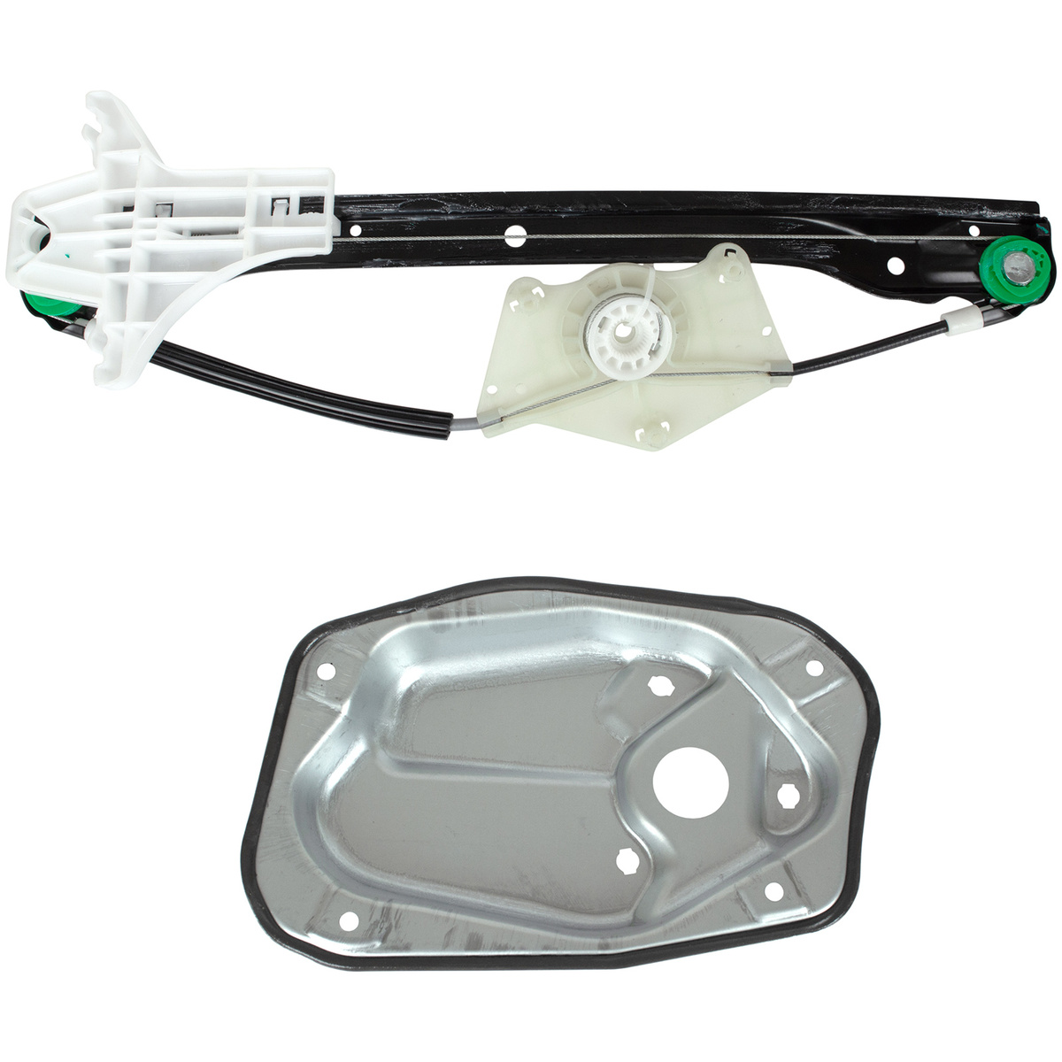 VW Golf V 03-09 podnośnik szyby elektryczny tylny lewy Z PANELEM