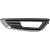Ford FOCUS III FL 12-16 z Z HALOGENAMI atrapka kratka w zderzak przedni CZARNA + CHROM lewa