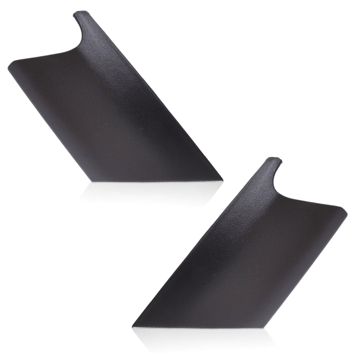 OPEL ASTRA J 12-15 Z HALOGENAMI atrapka kratka w zderzak przedni CZARNA lewa + prawa GÓRNA 2szt. KPL