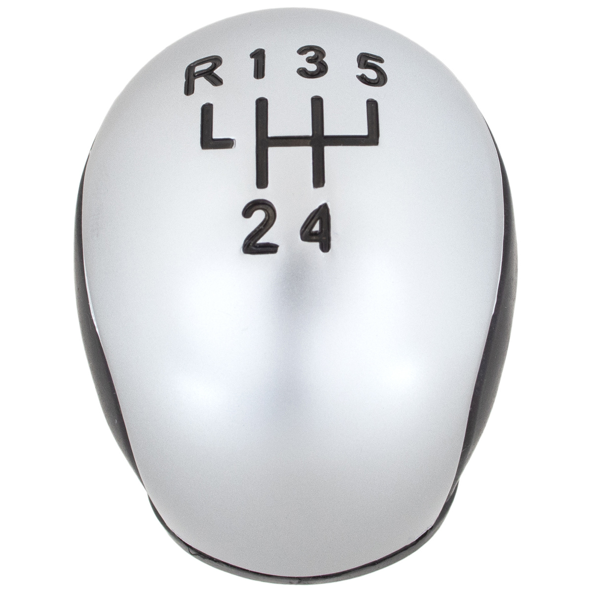 Peugeot 207 gałka zmiany biegów CZARNA + SILVER 5 BIEGÓW