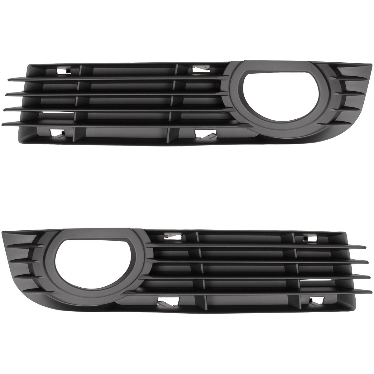 Audi A8 D3 05-10 atrapka kratka w zderzak lewa + prawa 2 szt. KPL