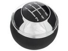 MINI Kabriolet R52 02-08 gałka zmiany biegów CZARNA + CHROM + NAKŁADKA CZARNA 5 BIEGÓW