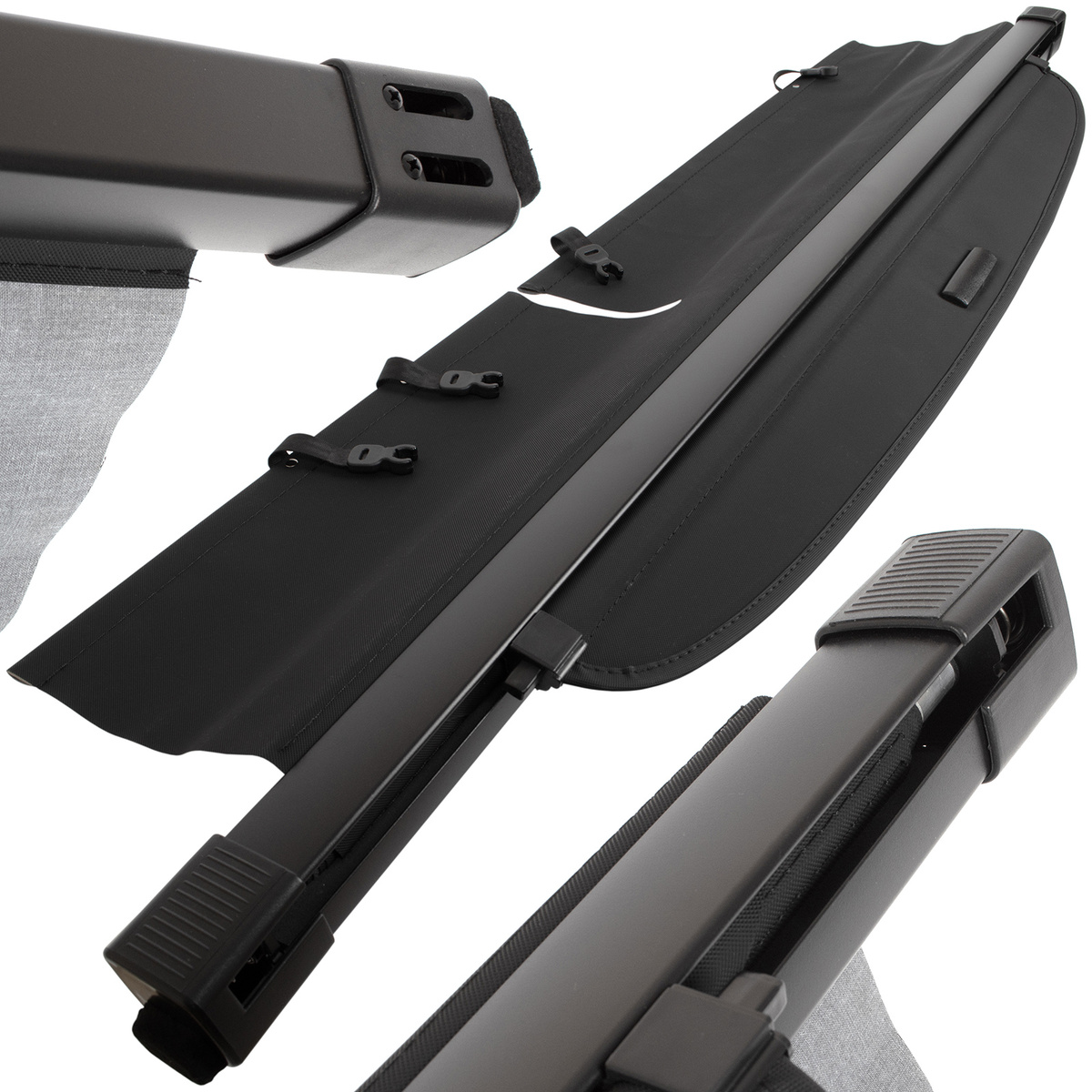 Honda CR-V III 06-12 roleta bagażnika CZARNA