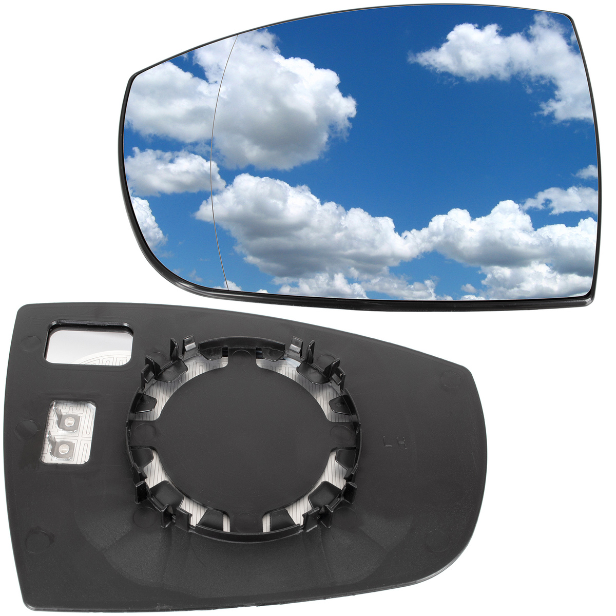 Ford S-MAX 06-14 wkład lusterka OGRZEWANY lewy