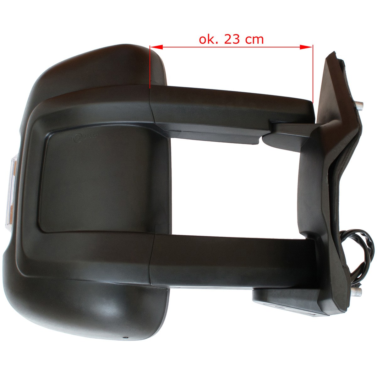 Citroen Jumper 2006- lusterko zewnętrzne manualne DŁUGIE RAMIĘ prawe