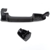 Hyundai i20 08-15 klamka zewnętrzna przednia CZARNA BEZ OTWORU prawa