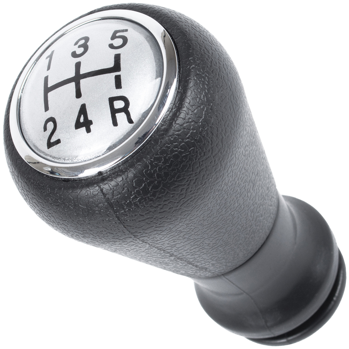 Peugeot 406 gałka zmiany biegów SILVER + CZARNY SCHEMAT 5 BIEGÓW