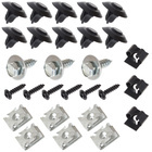 Seat Ibiza V 2008- zestaw spinek do mocowania osłony silnika 28szt. KPL