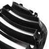 BMW X5 E53 FL 04-06 atrapy między reflektory (nerki) lewa + prawa kpl. DOUBLE SLAT GLOSSY BLACK