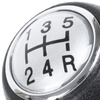 Peugeot 406 gałka zmiany biegów SILVER + CZARNY SCHEMAT 5 BIEGÓW