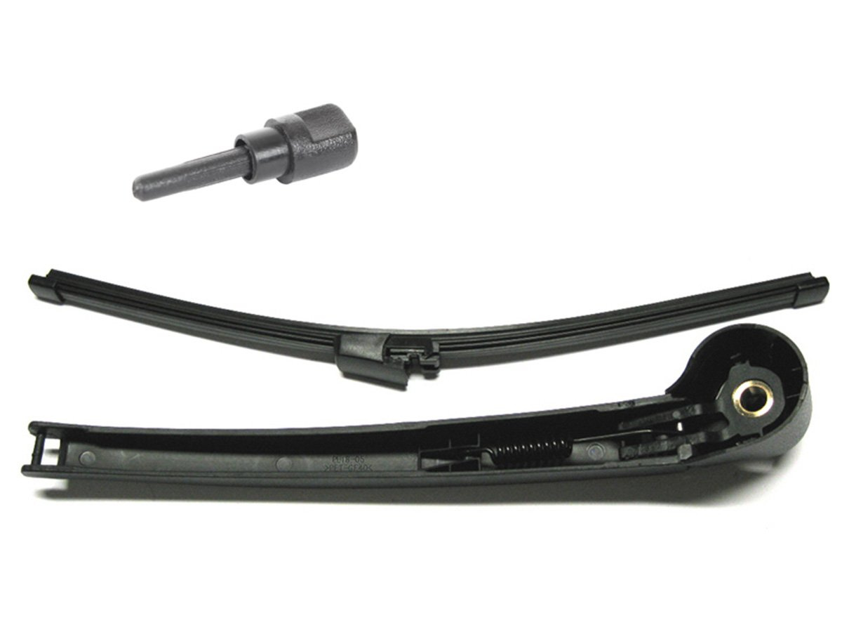 VW Tiguan 07-11 wycieraczka tylna ramię + pióro + dysza spryskiwacza tylnej szyby 2 szt KPL