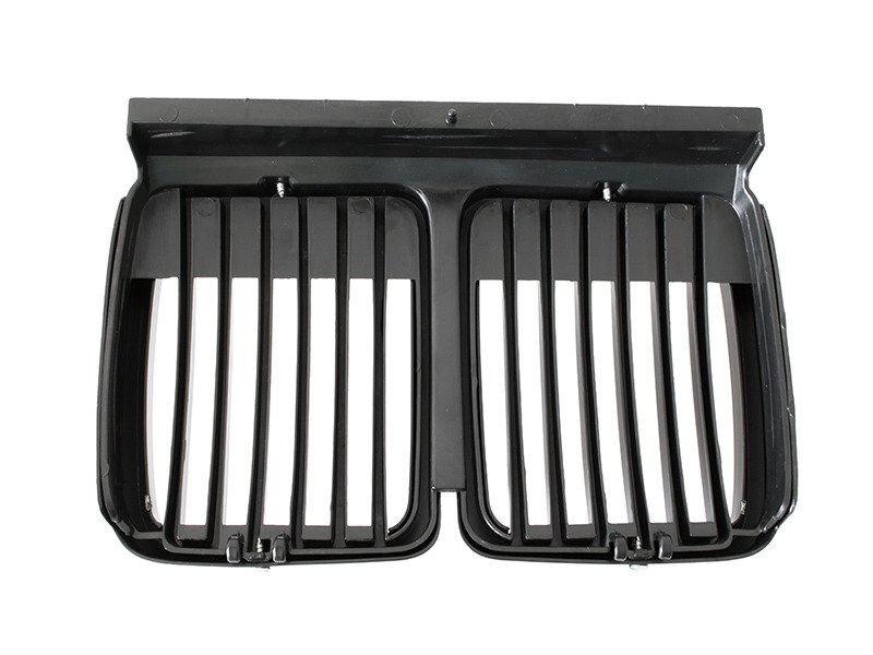 BMW 3 E30 82-94 atrapy między reflektory (nerki) lewa + prawa kpl. BLACK MAT