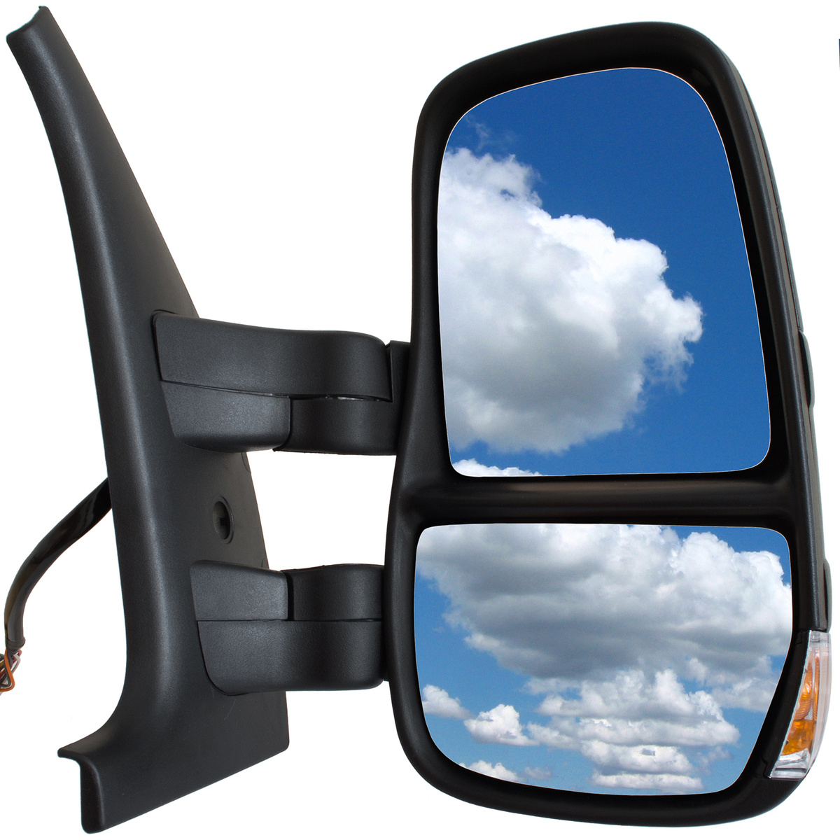 Iveco Daily 06-14 lusterko zewnętrzne elektryczne KRÓTKIE RAMIĘ prawe