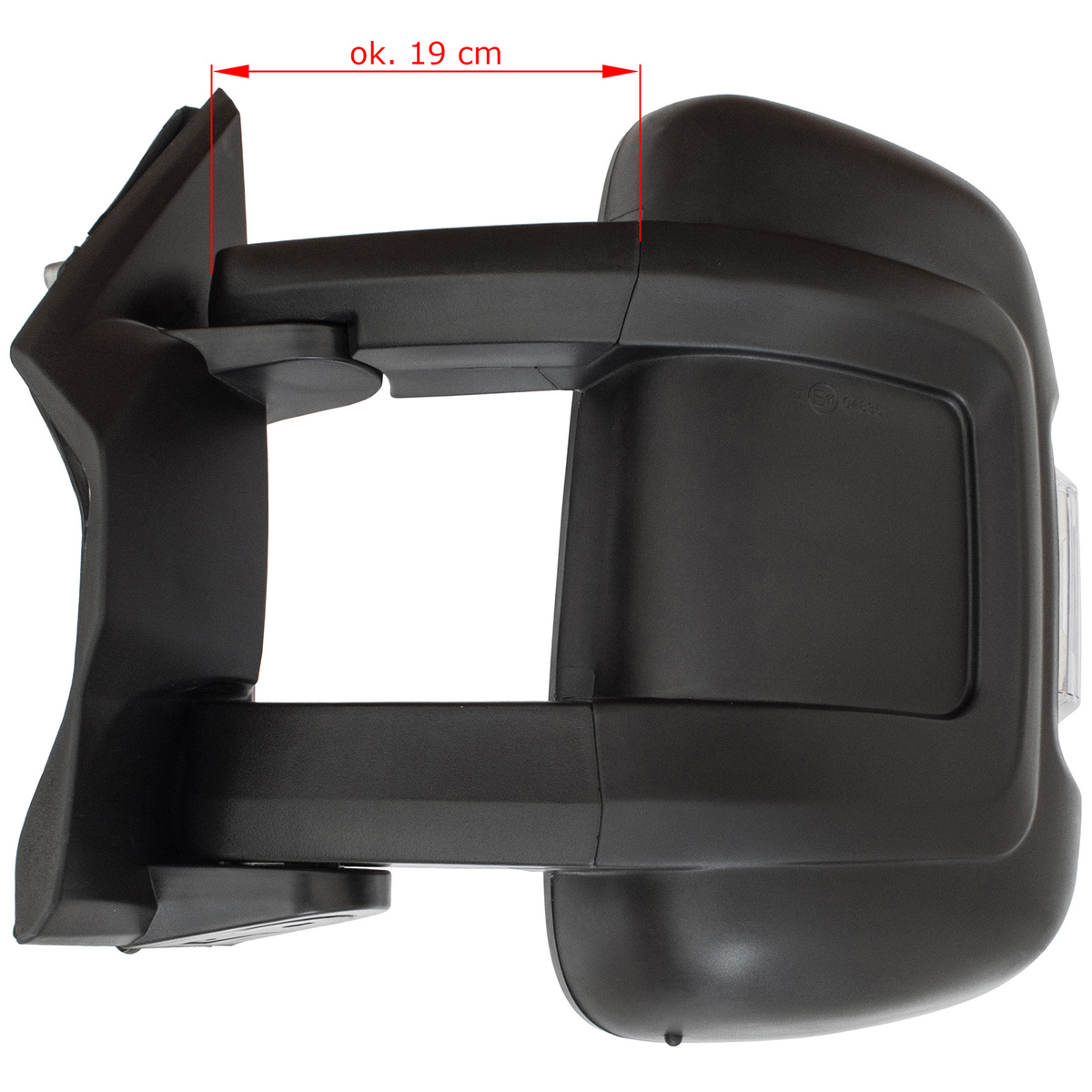 Fiat Ducato 2006- lusterko zewnętrzne elektryczne ogrzewane ŚREDNIE RAMIĘ Z CZUJNIKIEM lewe