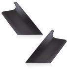 OPEL ASTRA J 12-15 Z HALOGENAMI atrapka kratka w zderzak przedni CZARNA lewa + prawa GÓRNA 2szt. KPL