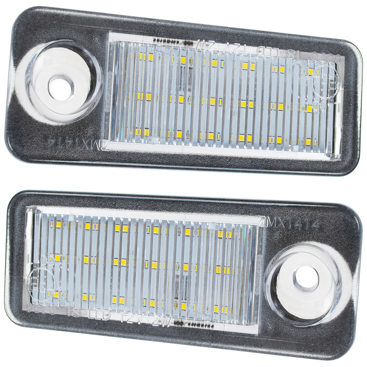 Audi A6 C5 Kombi 97-04 lampki podświetlenia tablicy rejestracyjnej LED 2 szt. kpl.