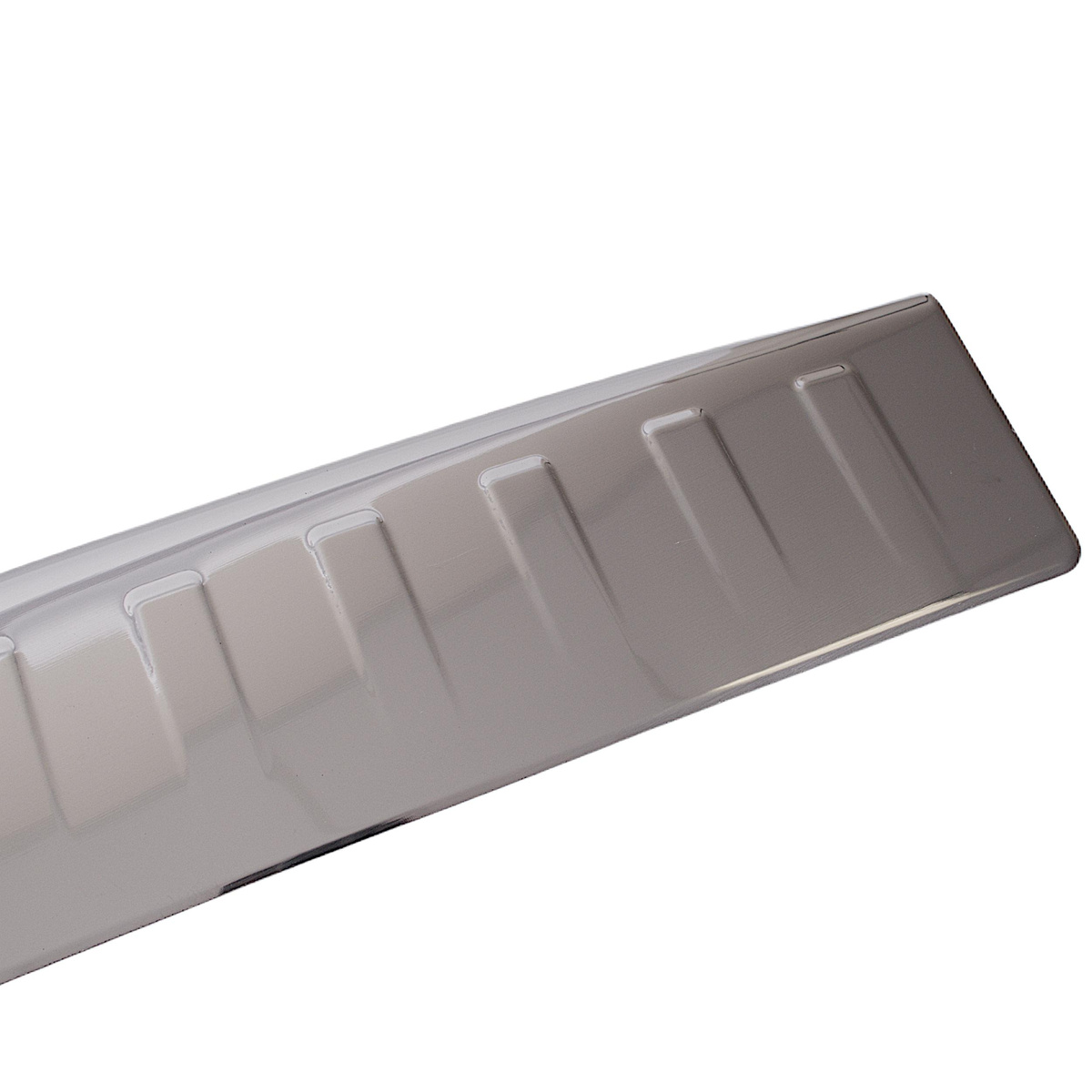 Dacia Duster I 10-17 listwa nakładka progu tylnego STALOWA CHROM