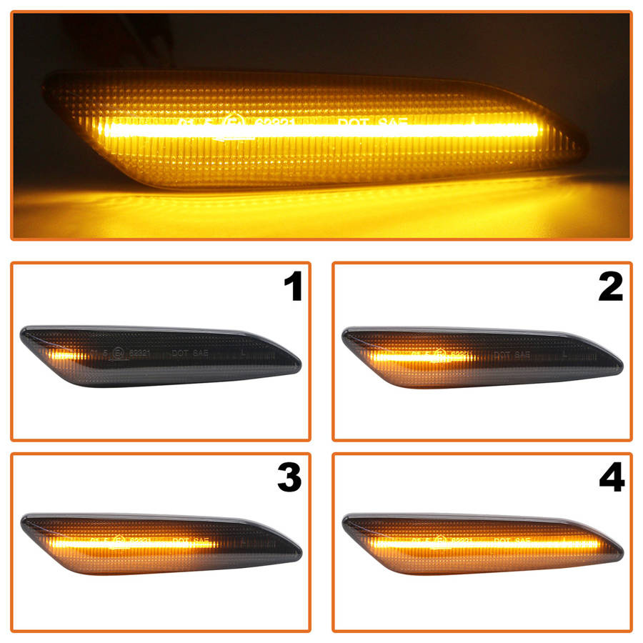 Alfa Romeo 156 97-06 kierunkowskaz boczny LED DYMIONY DYNAMICZNY 2 szt. KPL