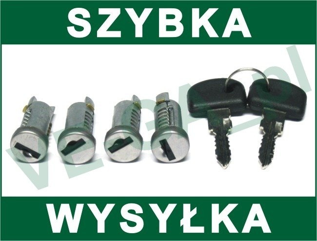 Citroen C25 82-94 bębenki wkładki zamka 4 szt. kpl.