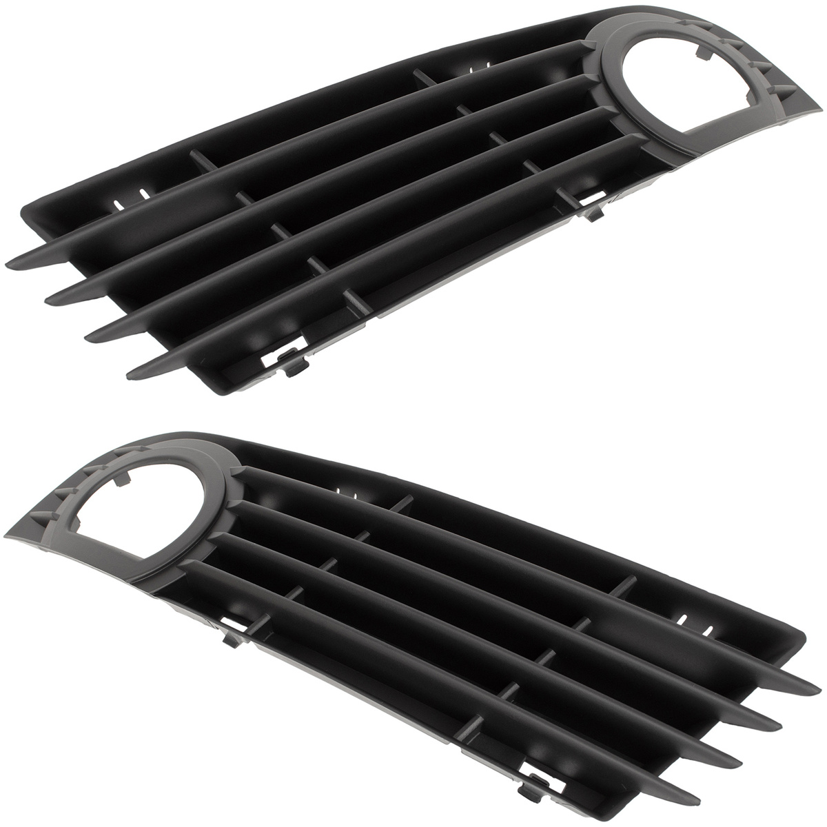 Audi A8 D3 05-10 atrapka kratka w zderzak lewa + prawa 2 szt. KPL