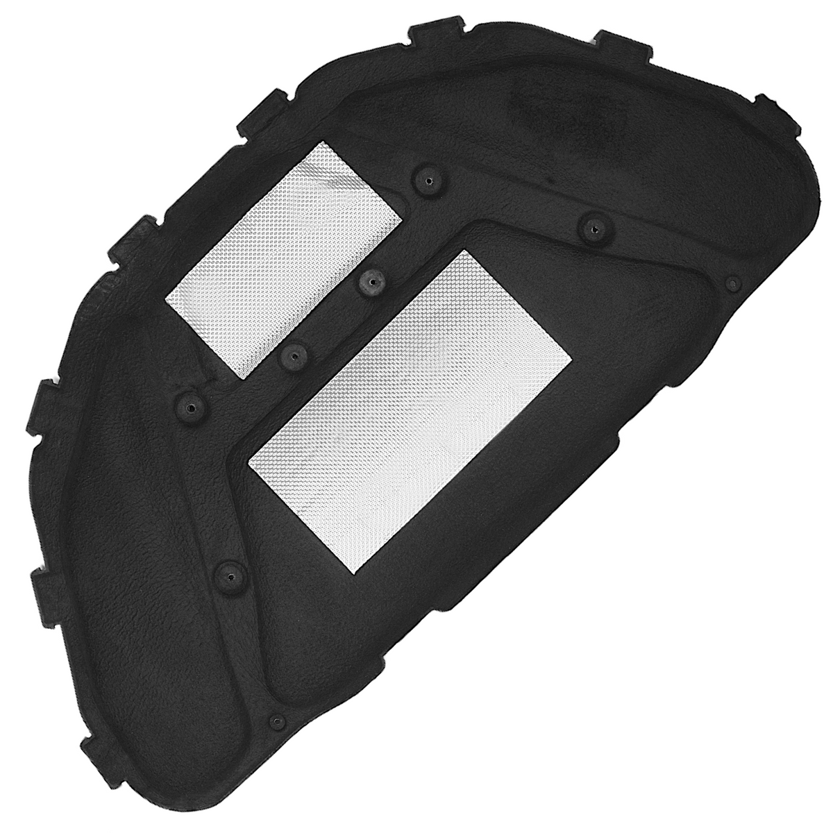 BMW X1 (E84) 09-15 wygłuszenie maski silnika Z MATĄ TERMICZNĄ + spinki montażowe