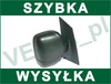 Peugeot Expert II 07-16 lusterko zewnętrzne manualne CZARNE prawe