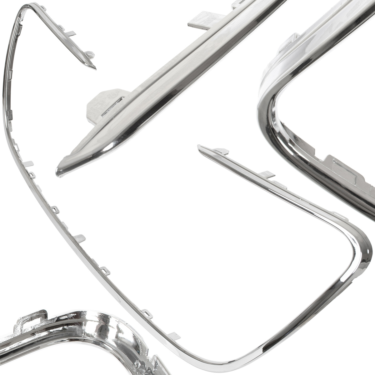 Peugeot 508 I 10-15 ramka atrapy między reflektory (grilla) CHROM