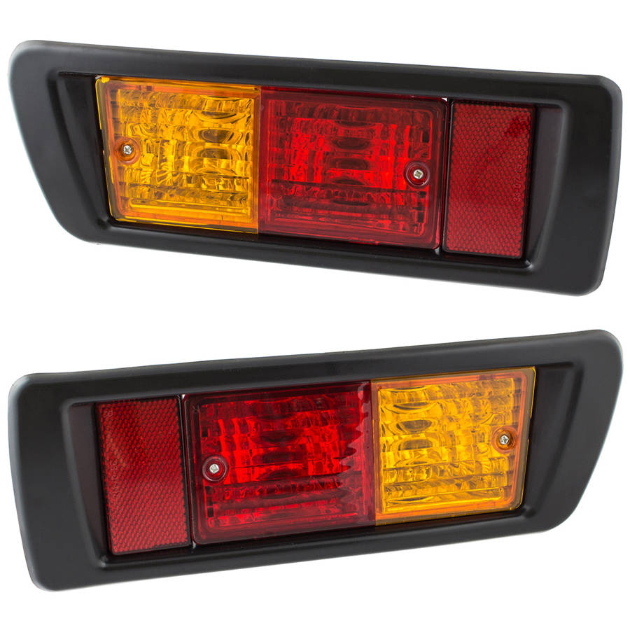 Toyota Land Cruiser III FJ90 96-02 lampa tylna w zderzak lewa + prawa 2 szt. KPL