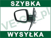 VW T5 2003- lusterko zewnętrzne manualne lewe