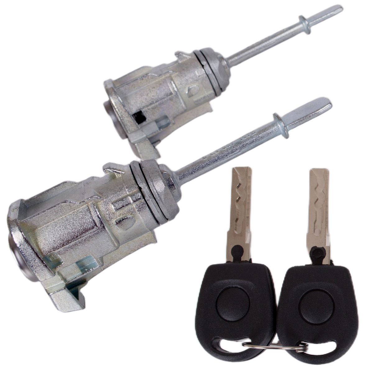 Seat Cordoba II 02-08 wkładka zamka drzwi przednich lewa + prawa 2 szt. KPL