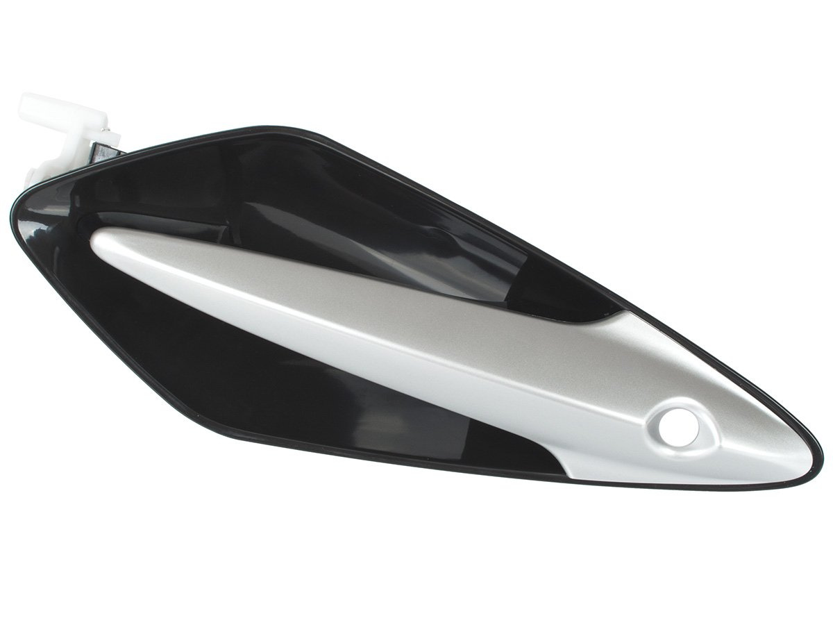 Honda Civic VIII H/B UFO 06-11 klamka zewnętrzna Z OTWOREM SILVER przednia lewa