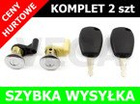 Dacia Logan wkładki zamków drzwi przednich 2 szt. kpl.