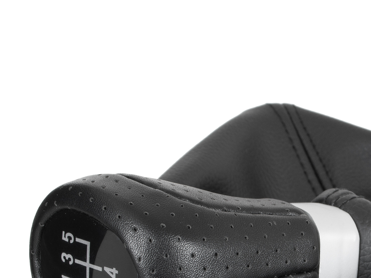 BMW 1 E81 07-11 gałka zmiany biegów CZARNA 5 BIEGÓW + MIESZEK