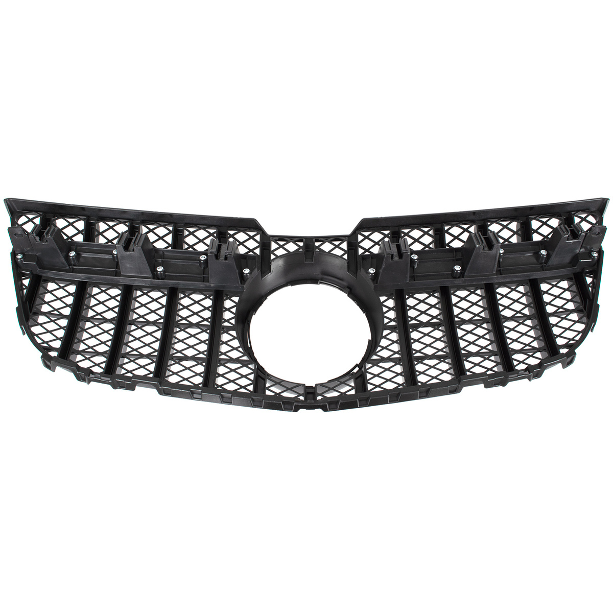 Mercedes GLK X204 12-15 atrapa między reflektory (grill) PANAMERICANA PIANO BLACK