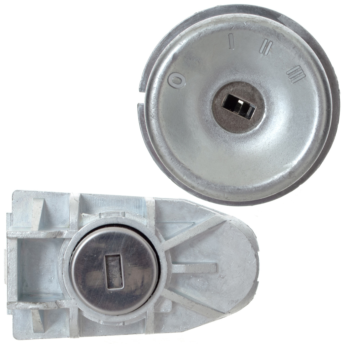 Ford Fiesta VI MK7 08-13 wkład stacyjki + wkładka zamka drzwi przednich lewych 2 szt. KPL