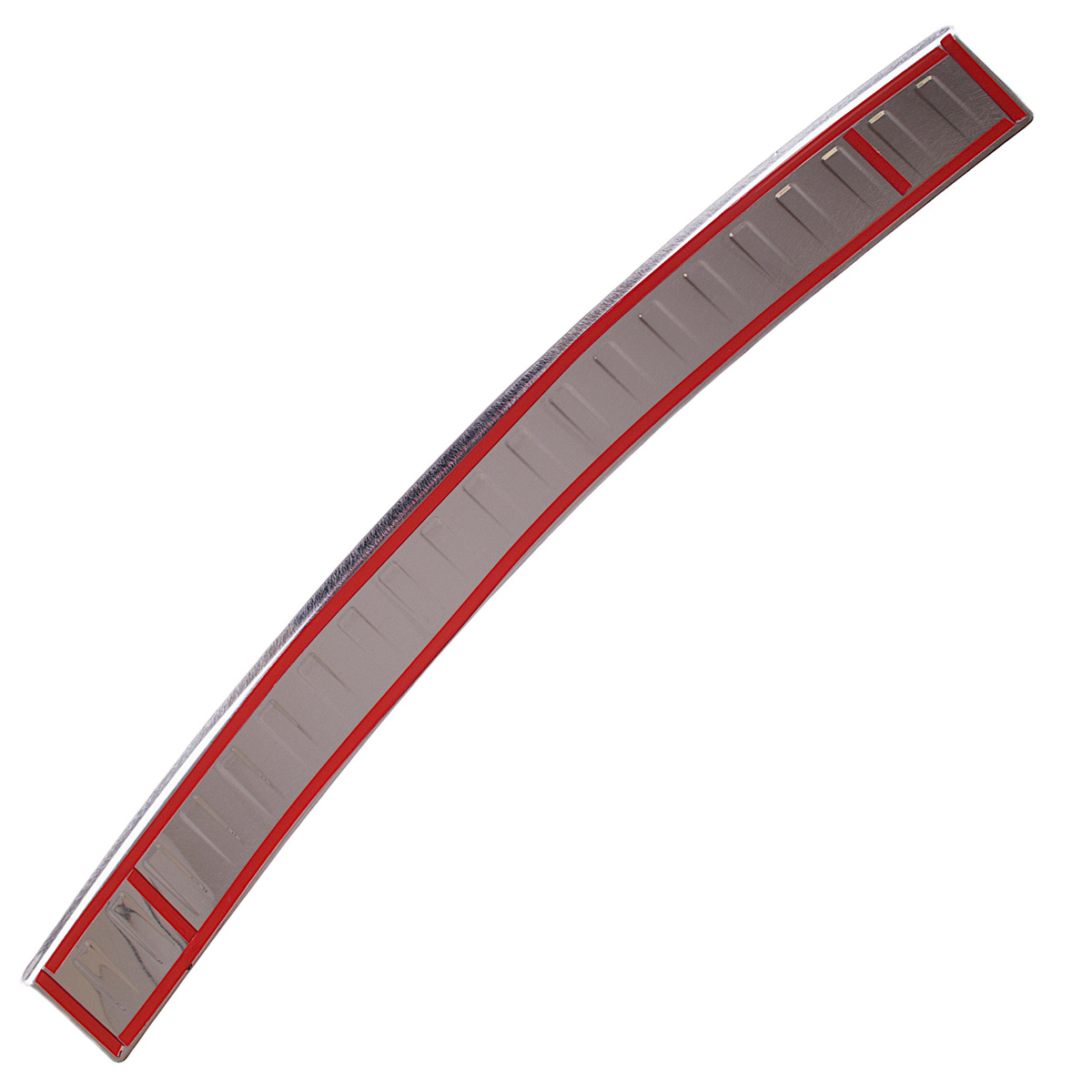 Dacia Duster I 10-17 listwa nakładka progu tylnego STALOWA CHROM