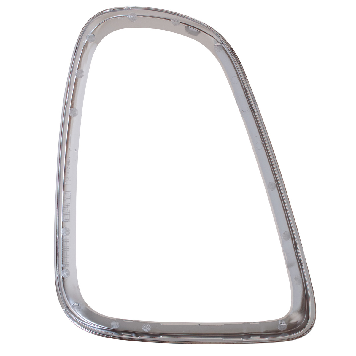MINI R58 10-15 Osłona ramka lampy tylnej CHROM Prawa