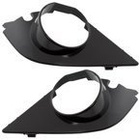 BMW 5 E60 M-PAKIET 03-06 ramka halogenu lewa + prawa 2 szt. KPL