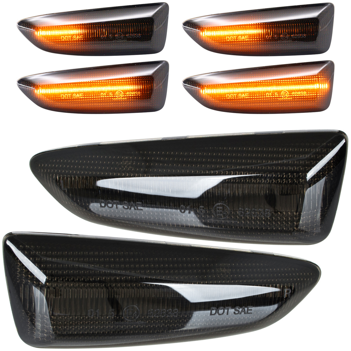 Opel Zafira C 2011- kierunkowskaz boczny LED DYMIONY DYNAMICZNY 2 szt. KPL
