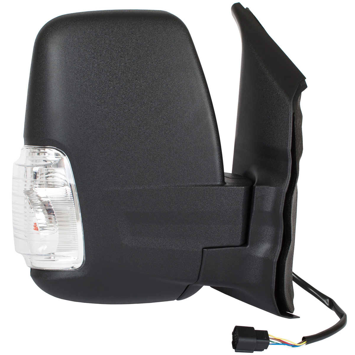 Ford Transit Mk8 14-19 lusterko zewnętrzne ELEKTRYCZNE BIAŁY KIERUNKOWSKAZ prawe