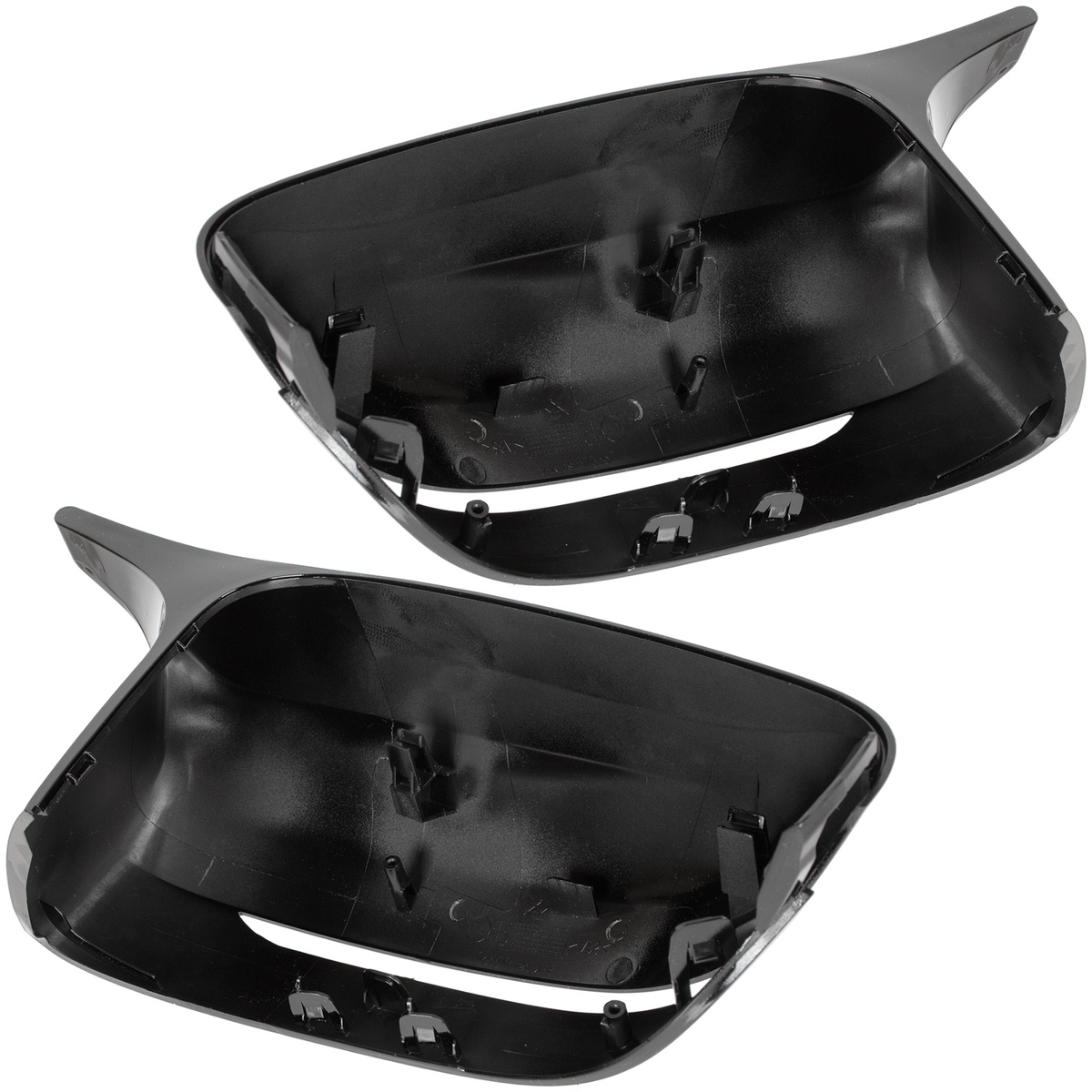 BMW 5 G30 G31 16-23 nakładka lusterka BLACK GLOSSY lewa + prawa 2 szt. KPL