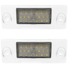 Audi A3 8L A4 B5 lampki podświetlenia tablicy rejestracyjnej LED 2 szt. kpl.