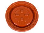 USZCZELKA 009 Mazda 3 BL 2008- 1,6 MZR CD membrana odmy pokrywy zaworów 51 mm
