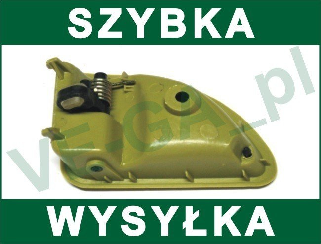 Renault Twingo 93-98 klamka przednia wewnętrzna OLIWKA prawa