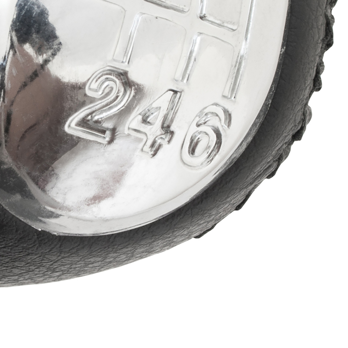 Mazda 323/323F BJ 98-04 gałka zmiany biegów CZARNA SKÓRA 6 BIEGÓW