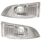 Renault Laguna III 07-15 kierunkowskaz w lusterko BIAŁA RAMKA lewy + prawy 2 szt. KPL