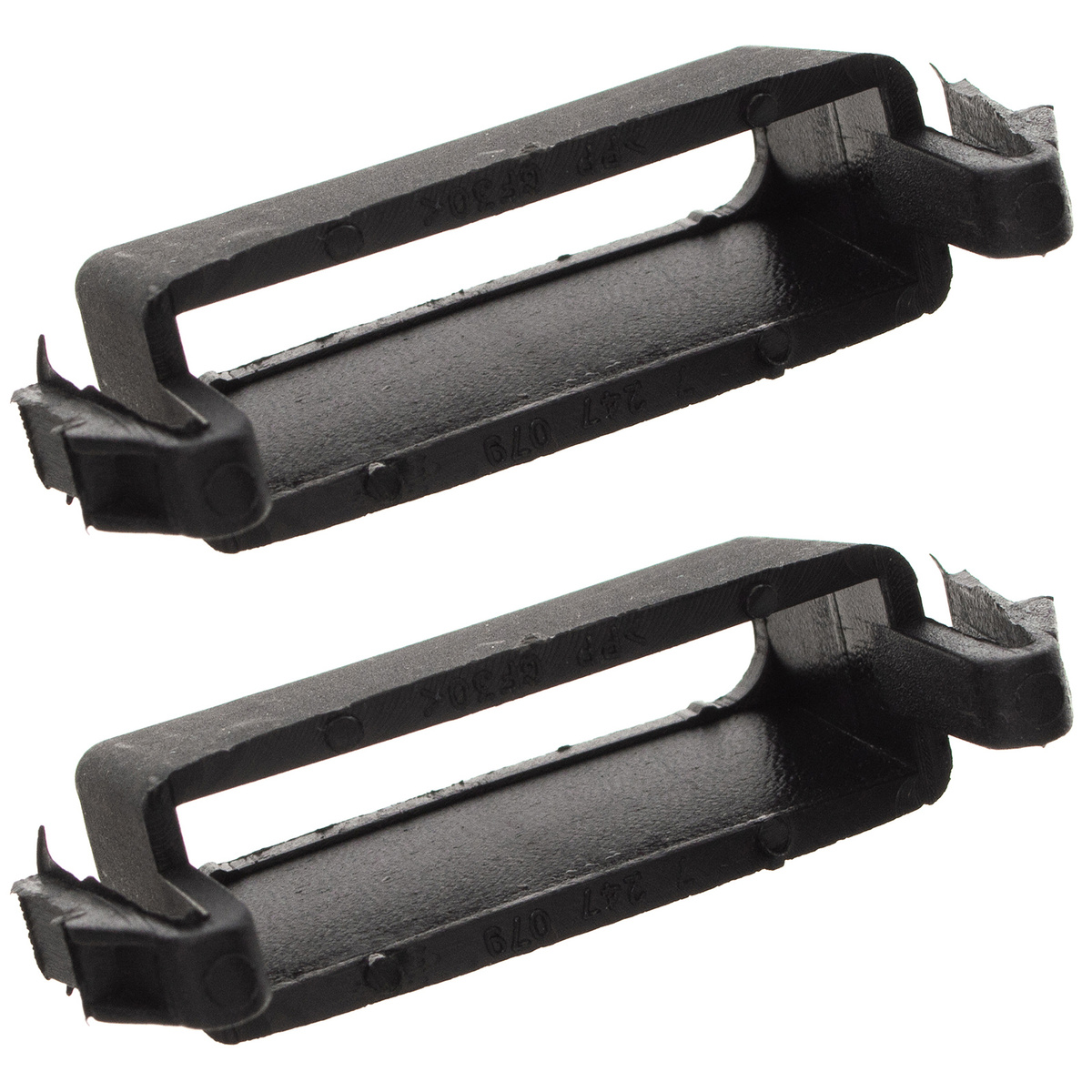 BMW 1 F20 F21 2x zaczep + 2x zabezpieczenie zaczepu maski pokrywy silnika 4 szt. KPL