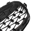 BMW 1 F20 F21 FL 2015- atrapy między reflektory (nerki) lewa + prawa kpl. FULL BLACK STAR